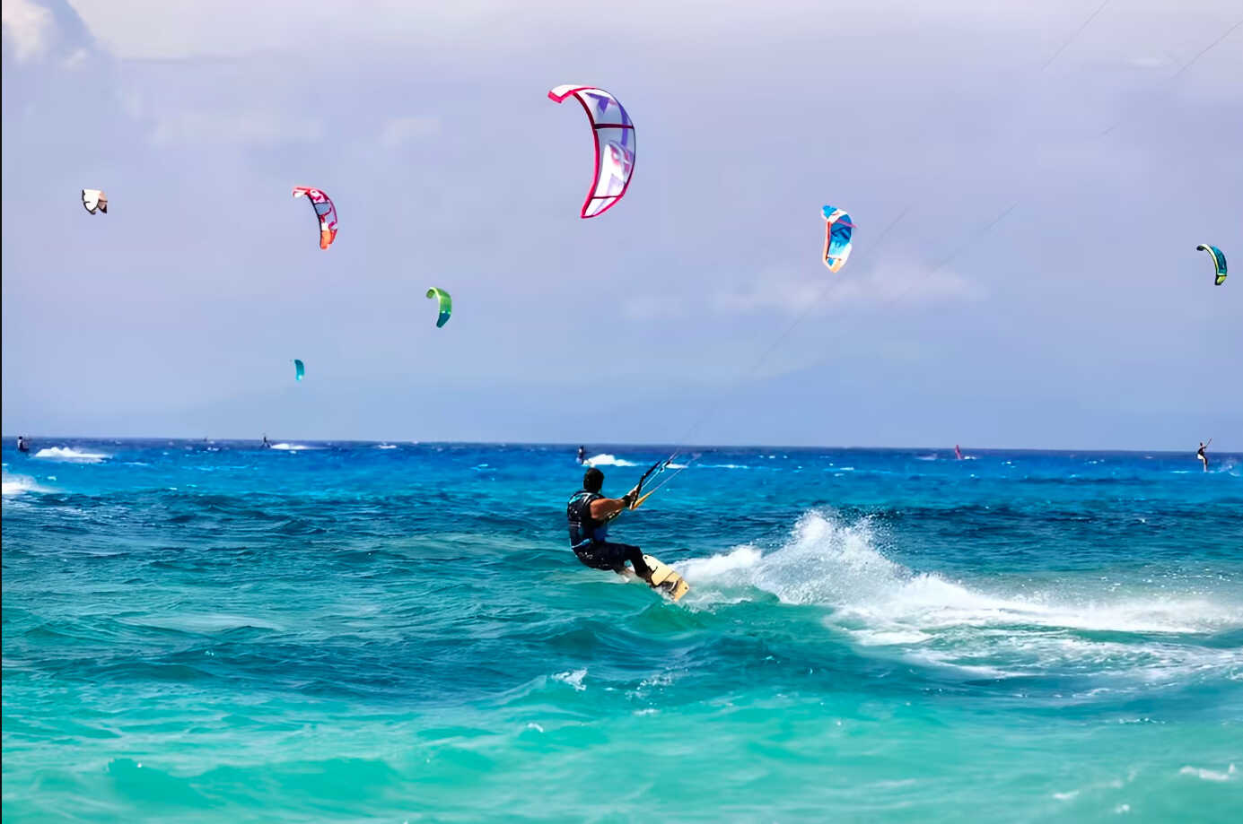 Kitesurf en Playa Aigua Blanca Oliva